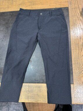 KUHL Mens Deceptr Pants 32x32 Heather Black